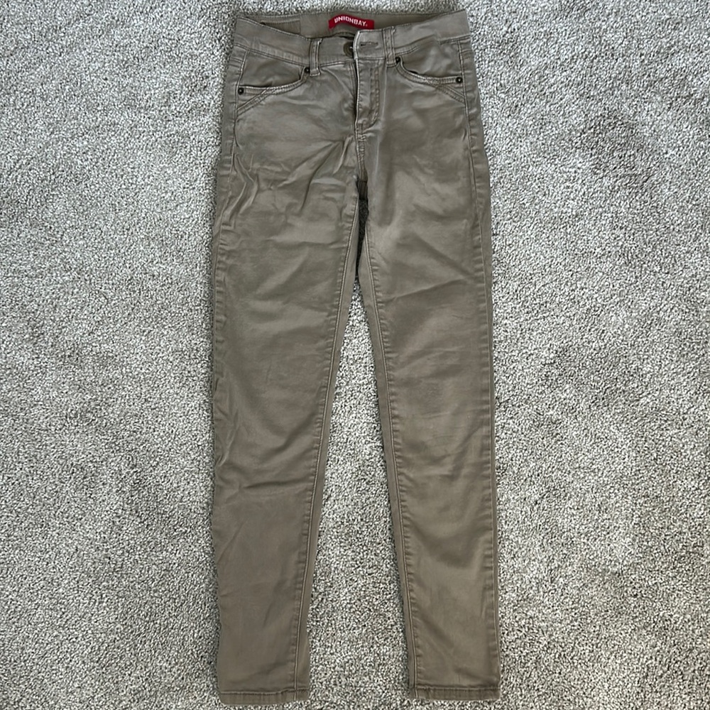 Tan Unionbay Juniors Skinny Pants